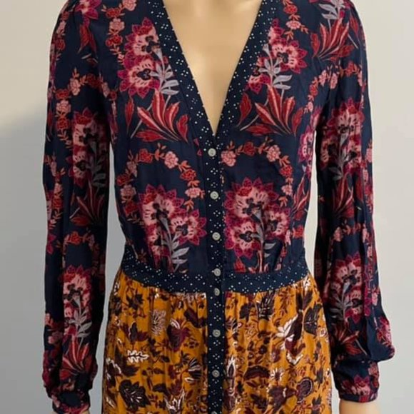 TIGERLILY Paradis Patchwork Maxi Dress RRP$270 - Picture 11 of 16